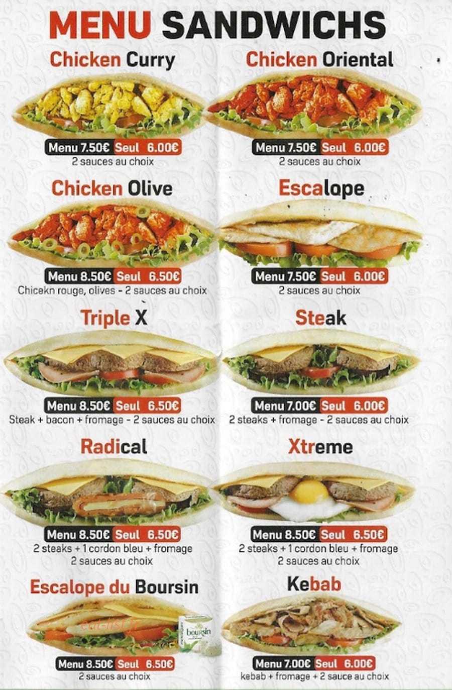 Nessma Burger — carte page 4