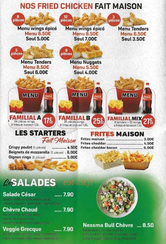 Nessma Burger — carte page 5