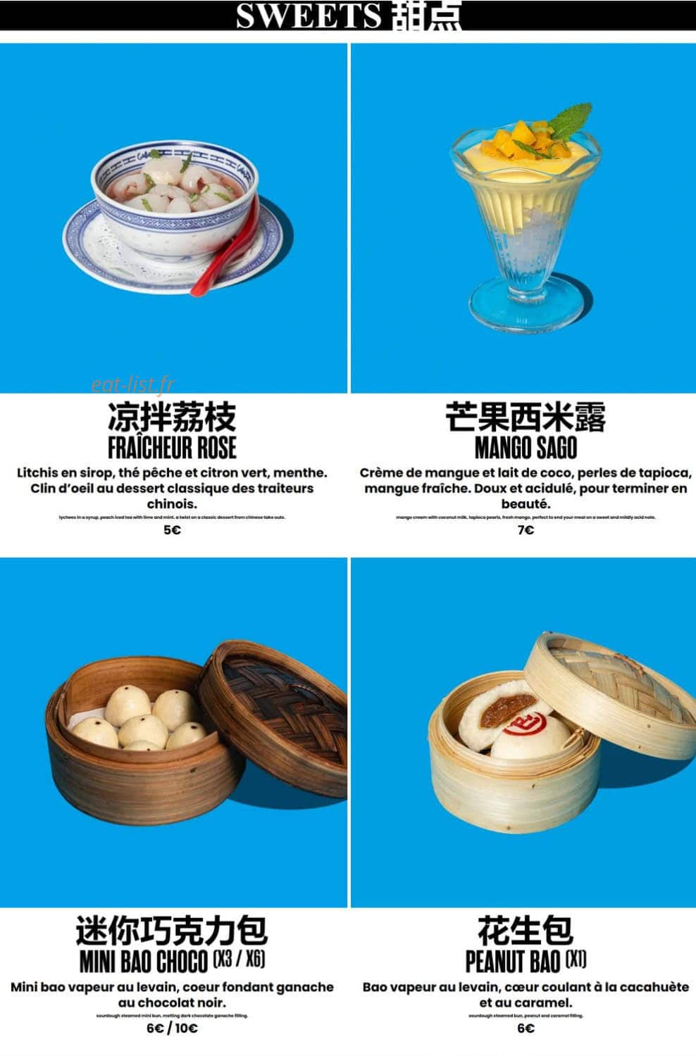 Petit Bao — carte page 6