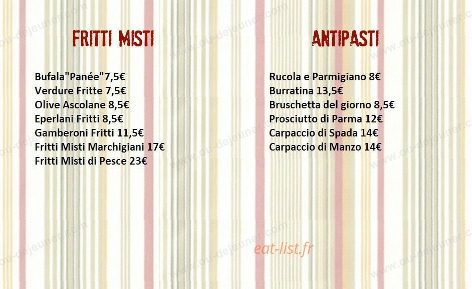 Piccoli Cugini — carte page 1