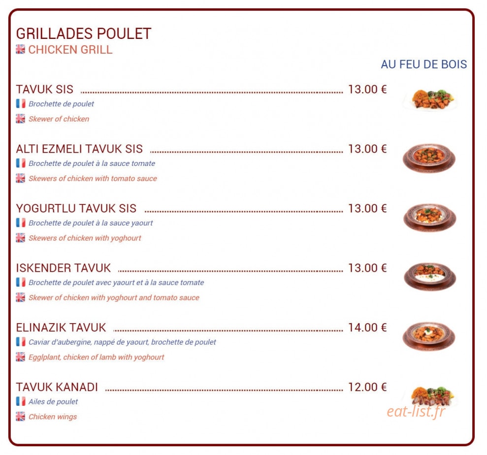 Pizza Grill Istanbul — carte page 4
