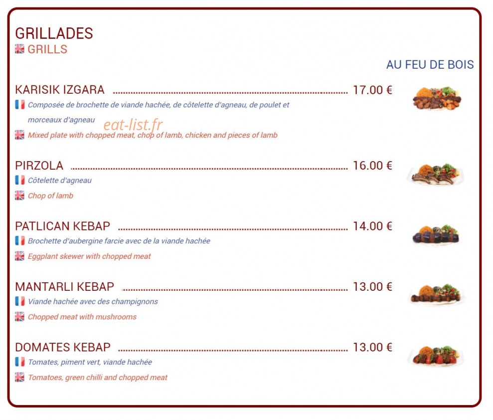 Pizza Grill Istanbul — carte page 6