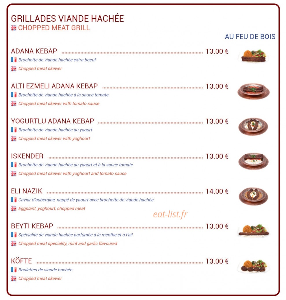 Pizza Grill Istanbul — carte page 3