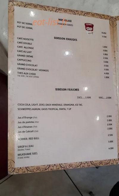 Pizzeria Bella Italia — carte page 2