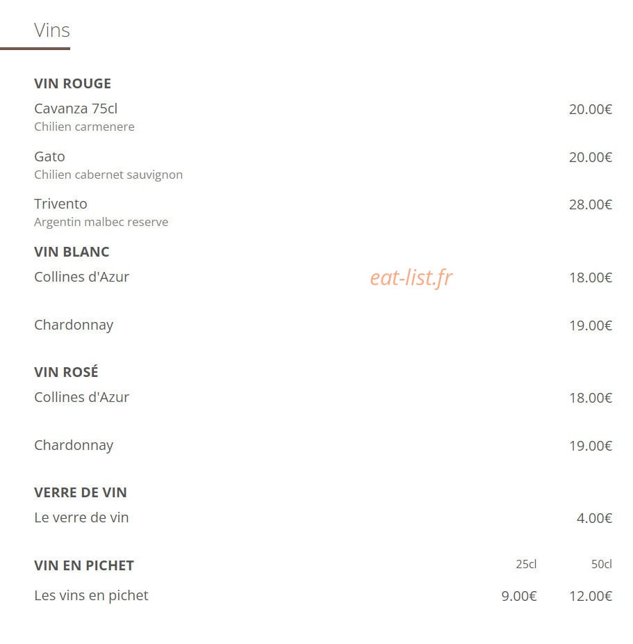Rodizio O Brazil — carte page 4