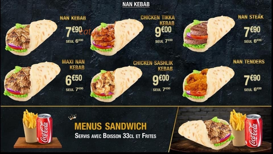 Royal Kebab & Tacos — carte page 4