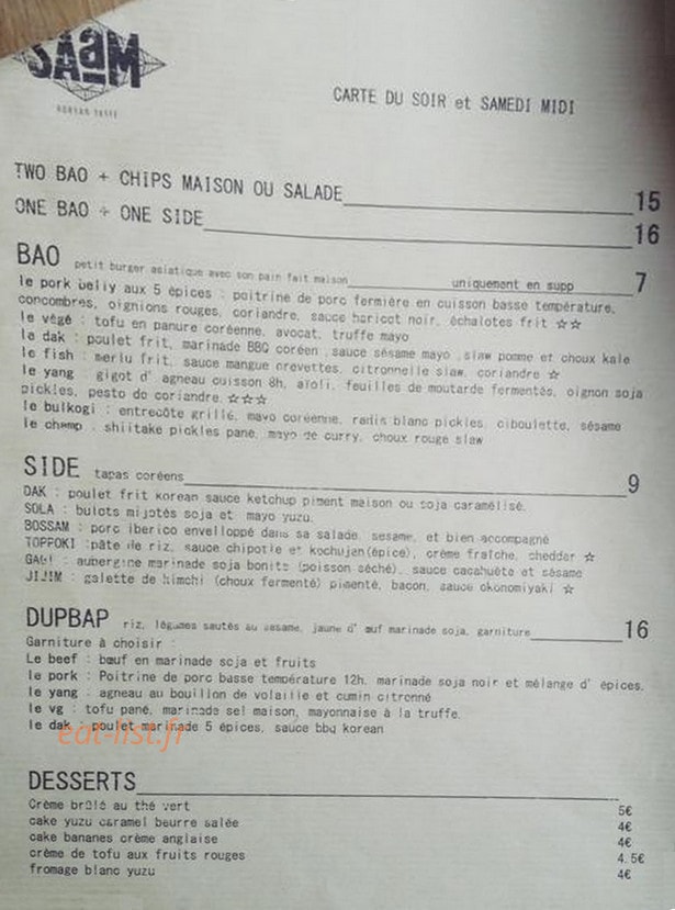 SAaM — carte page 1