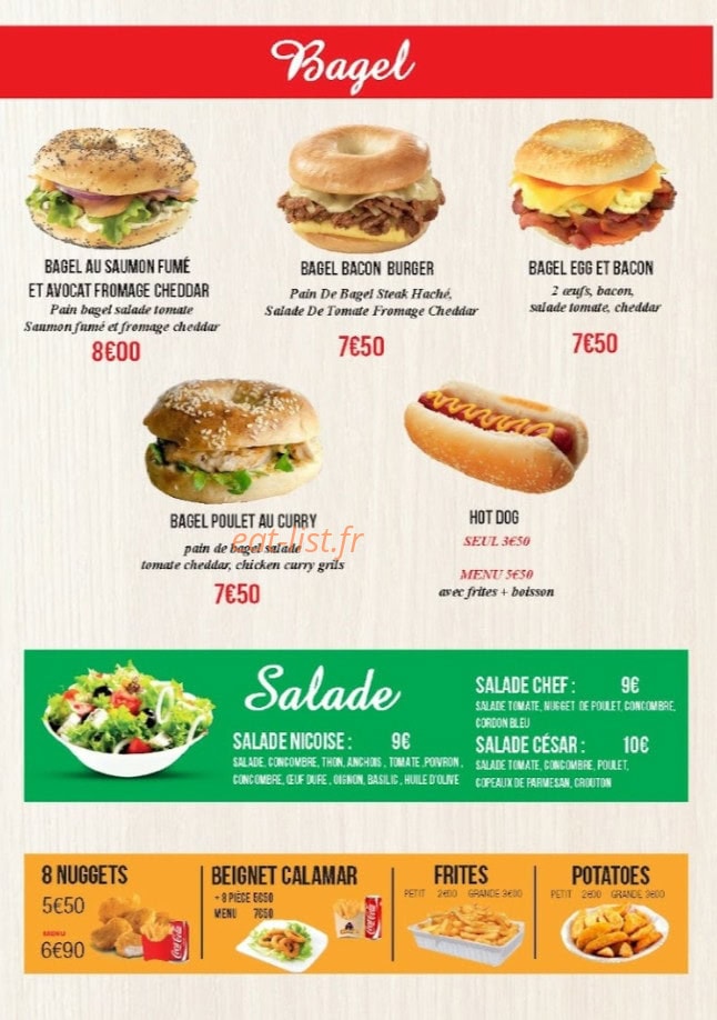 Sam kebab — carte page 4