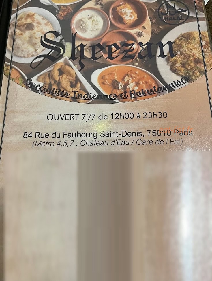 Sheezan — carte page 1