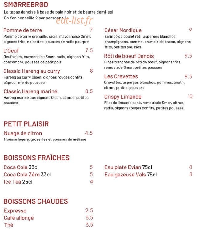 Smør — carte page 1
