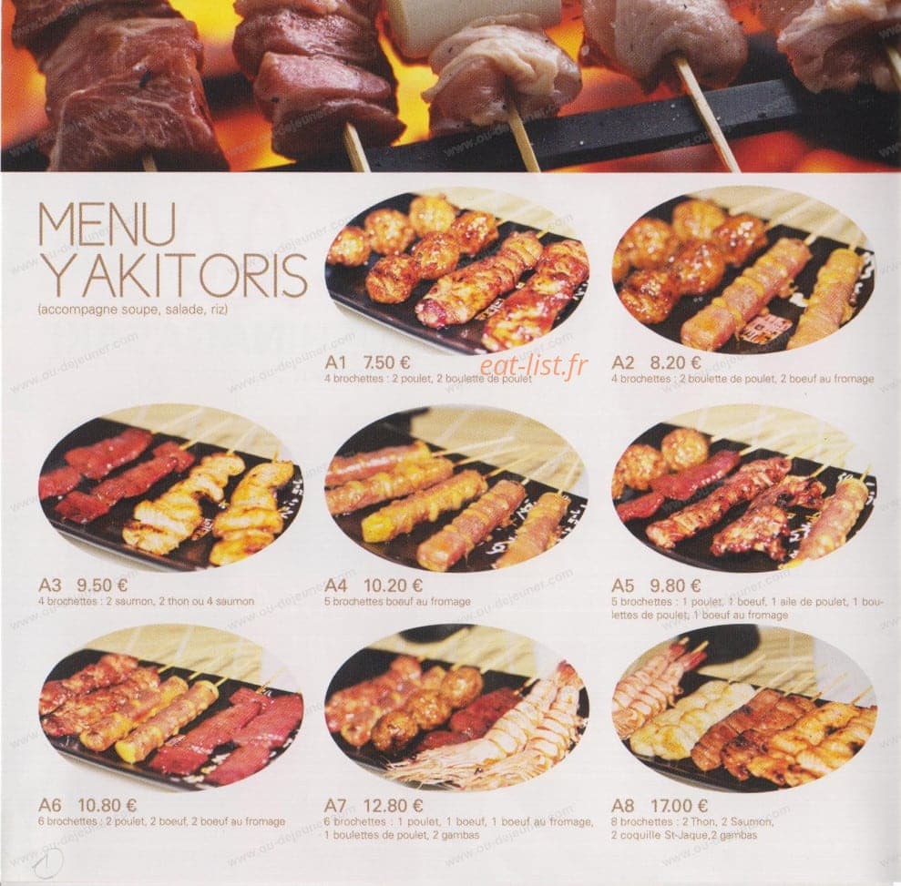 Sushi Nagasaki — carte page 2