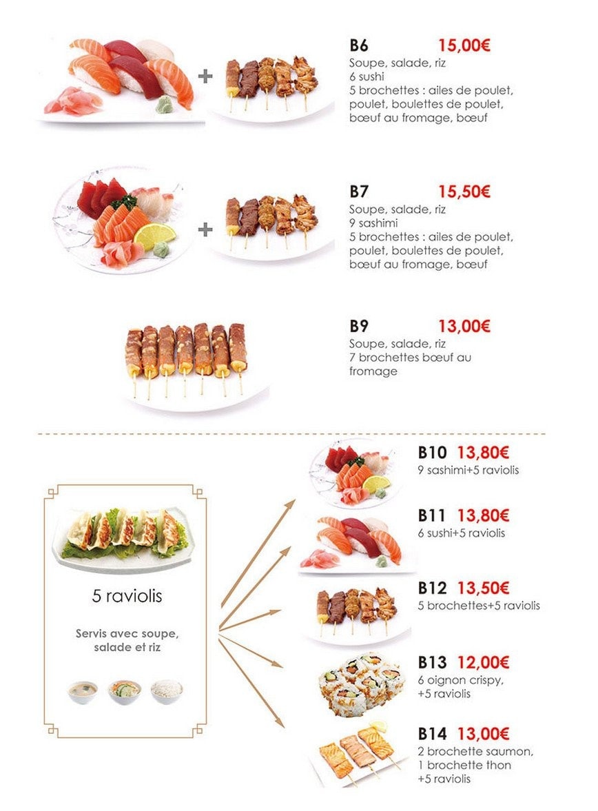 Sushi Rama — carte page 13