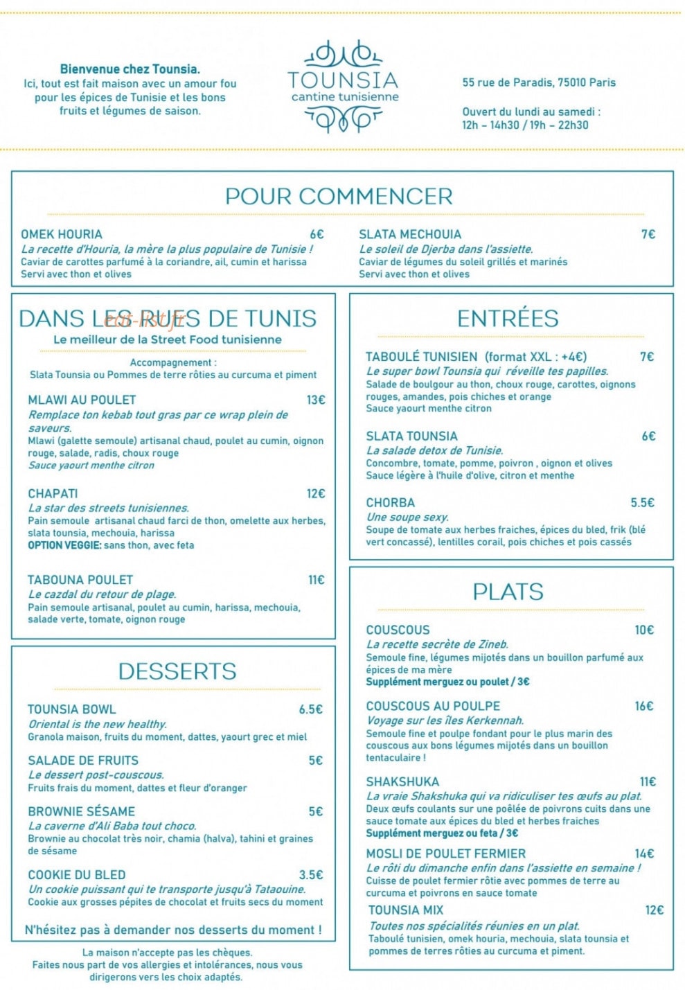 Tounsia — carte page 1