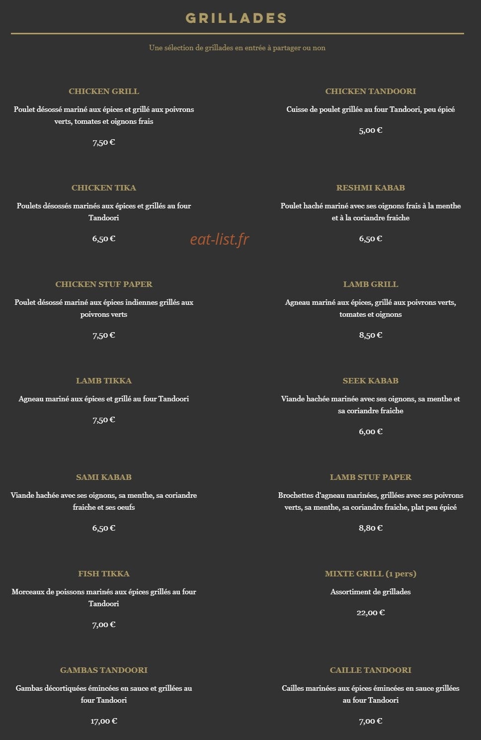 Yasmin — carte page 2