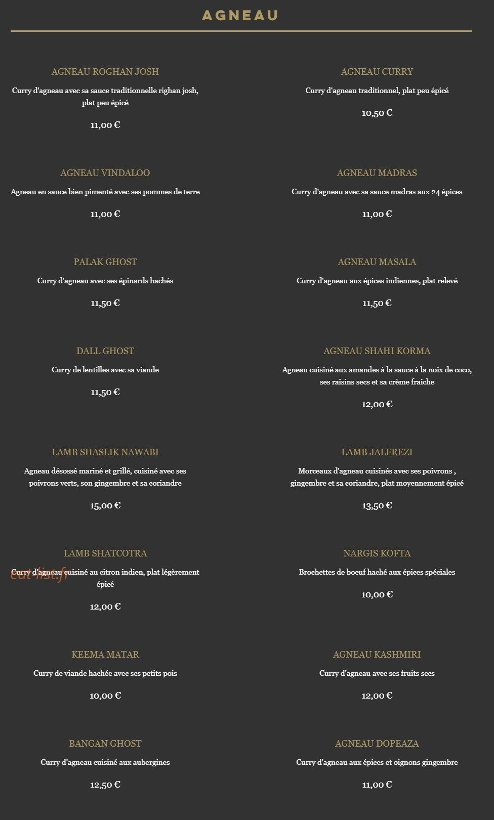 Yasmin — carte page 6