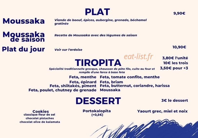 Yorgios — carte page 2