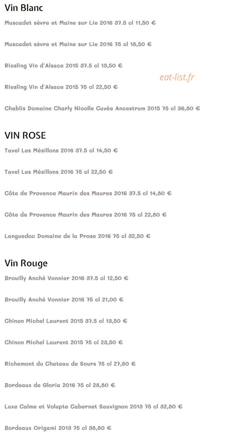 17 Resto d'Art — carte page 9