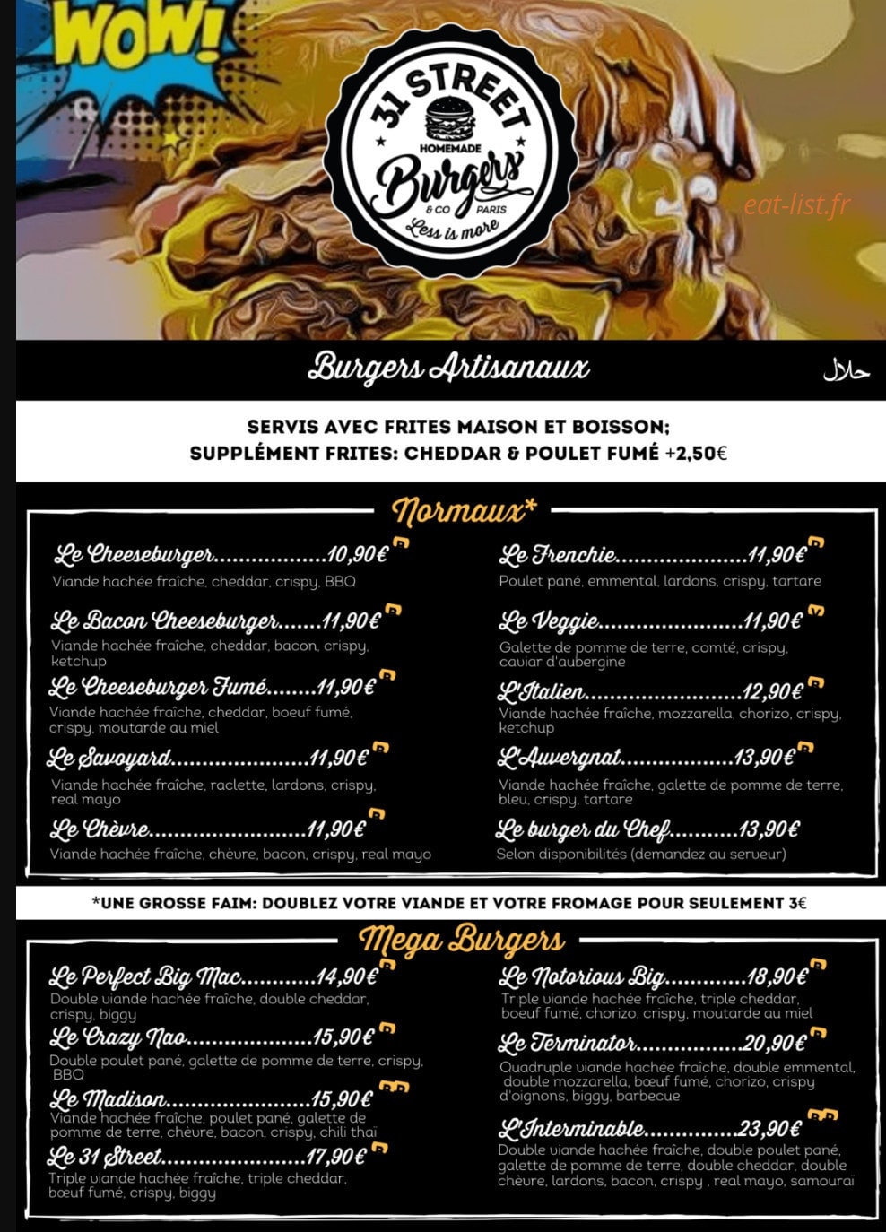 31 Street — carte page 1
