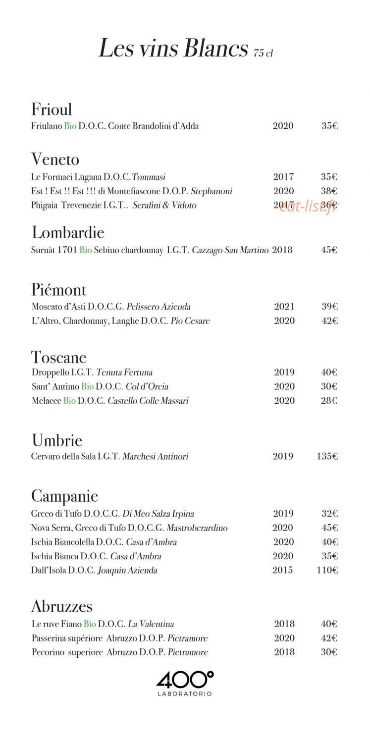 +400 Laboratorio — carte page 12