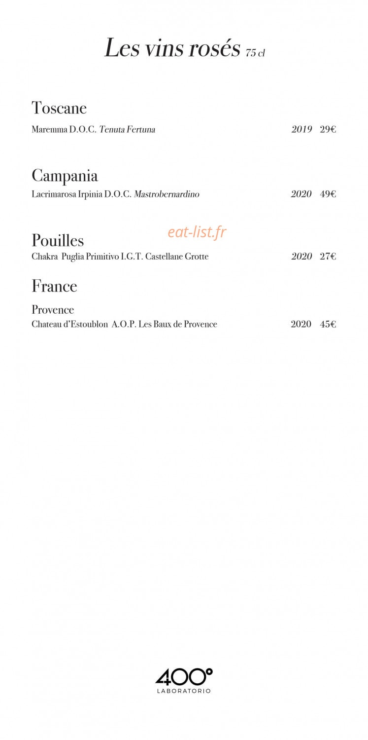 +400 Laboratorio — carte page 14