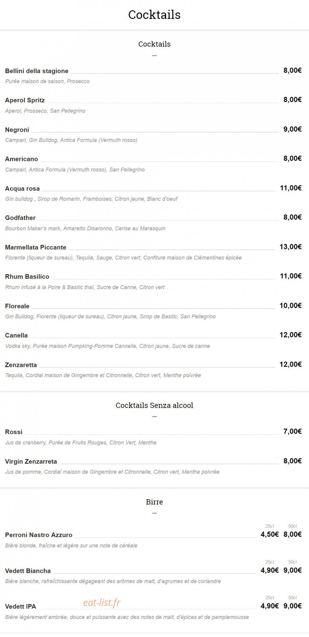 Ammazza — carte page 4