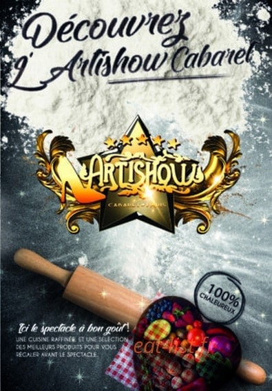 Artishow Cabaret — carte page 1