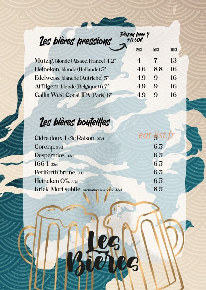 Au Cadran Voltaire — carte page 7