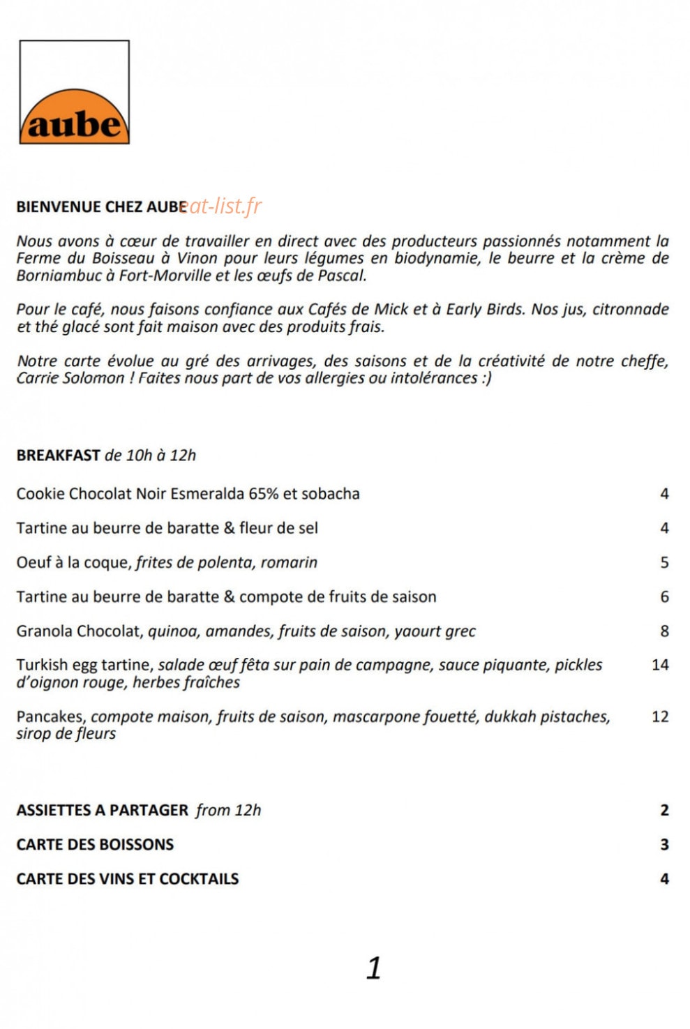 Aube — carte page 4