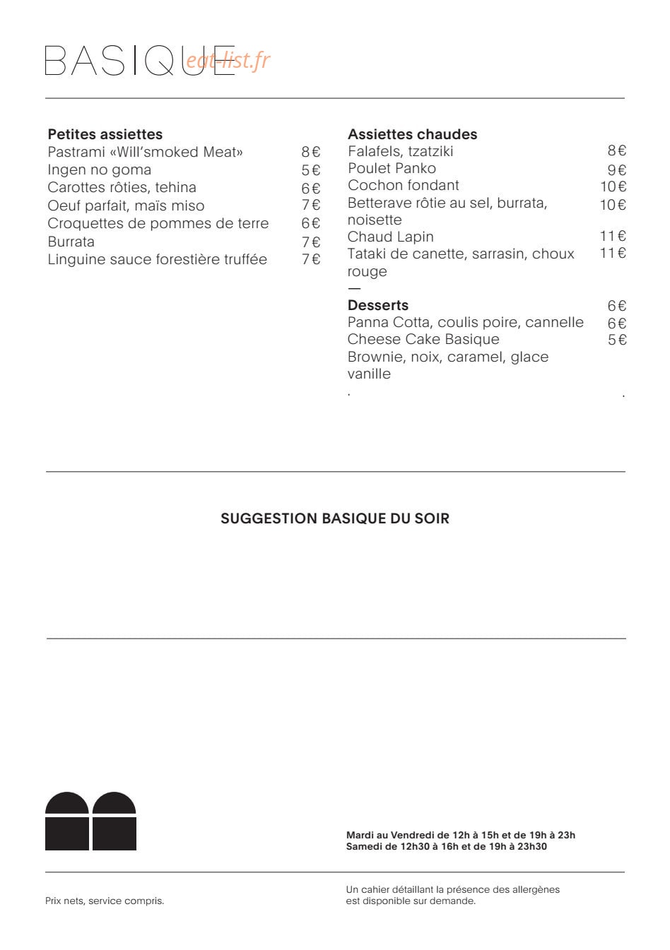 Basique — carte page 2