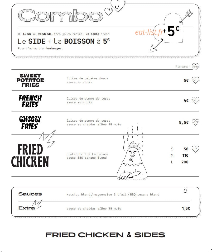 Blend Hamburger — carte page 5