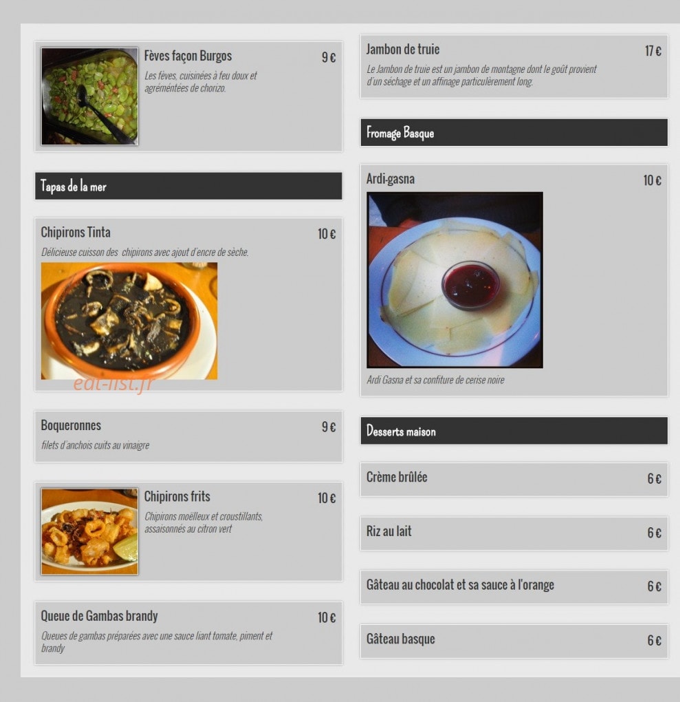 Bodega Potxolo — carte page 3