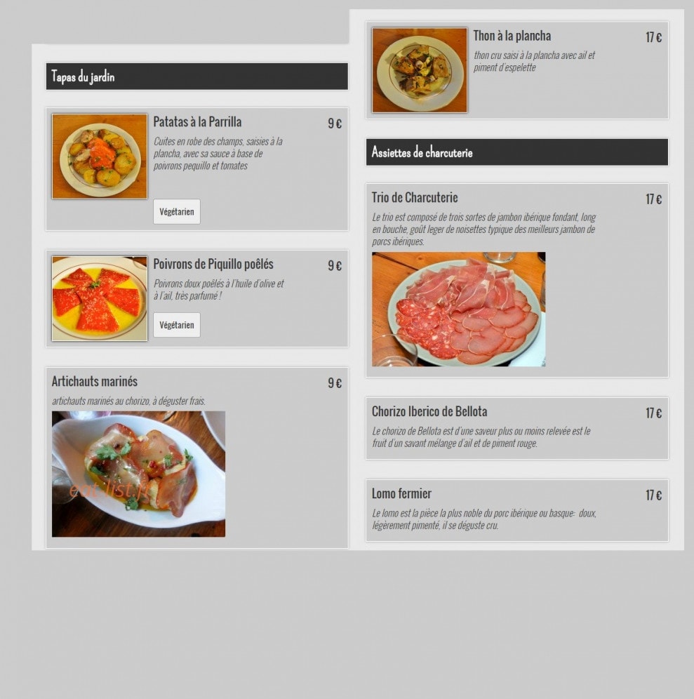 Bodega Potxolo — carte page 2
