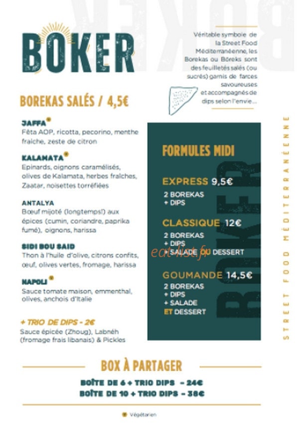 Boker — carte page 1