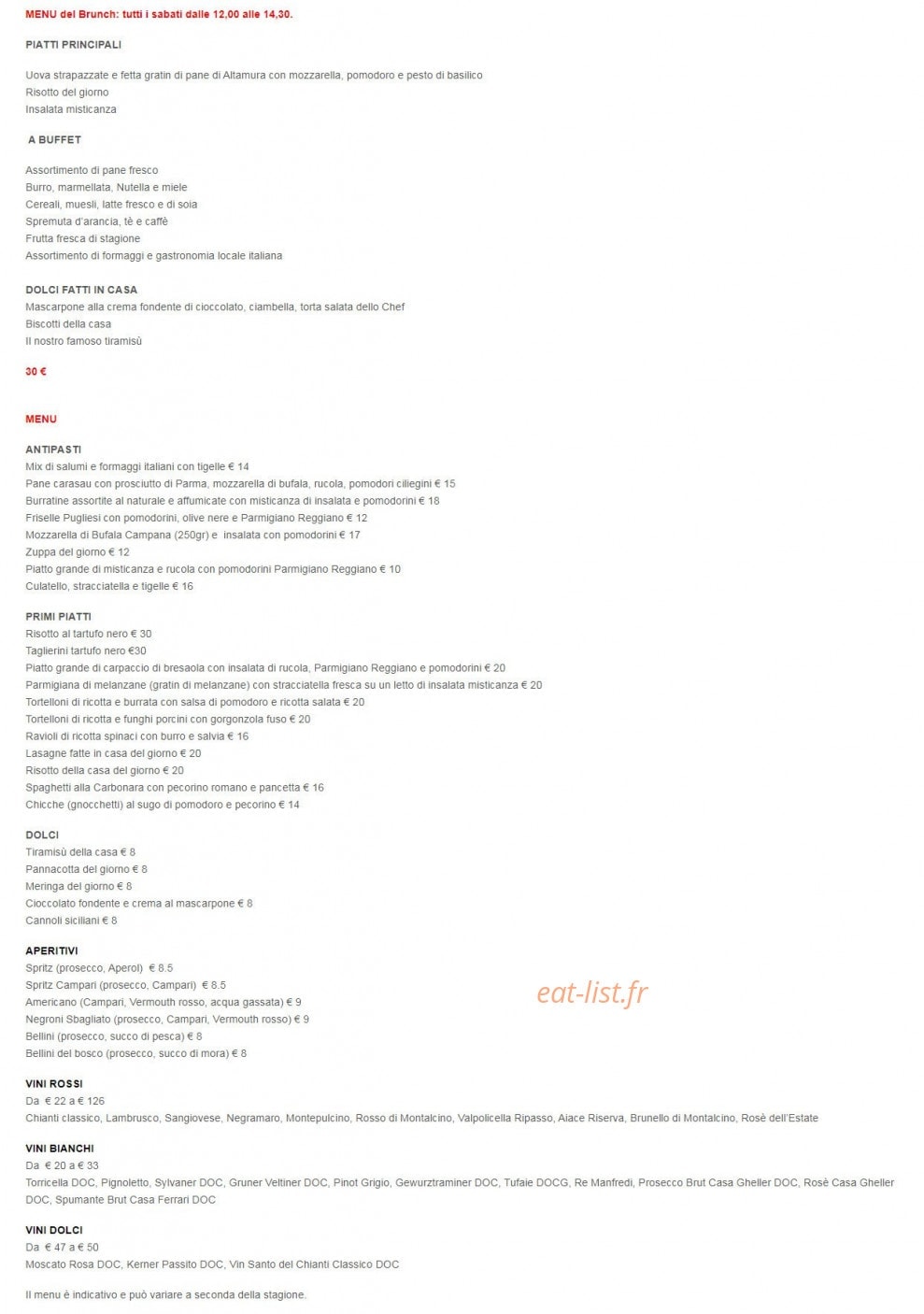 Borgo delle Tovaglie — carte page 1
