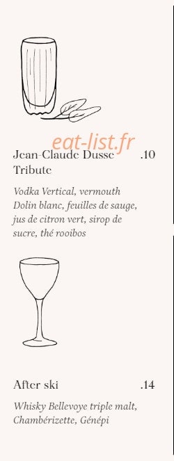 Brasserie Rosie — carte page 7