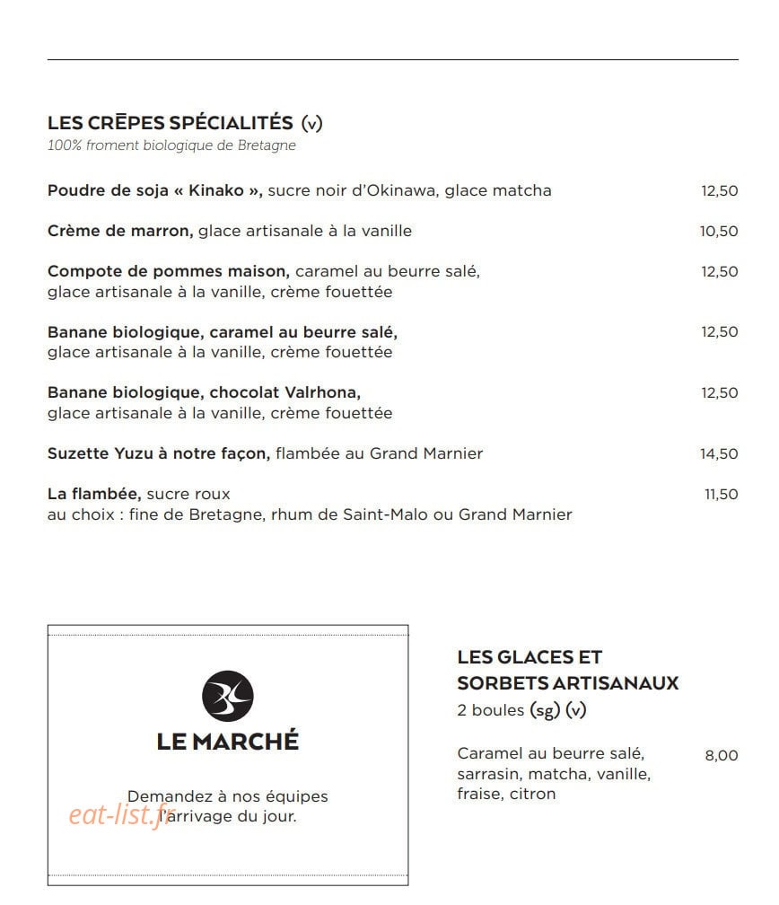 Breizh Café — carte page 6