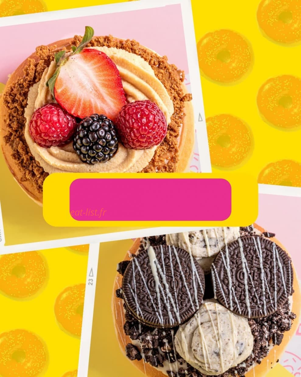 C'est mon Donuts — carte page 1