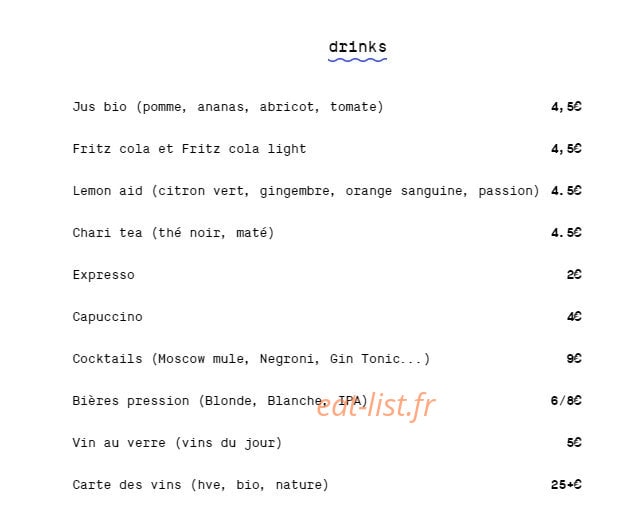 Cadence — carte page 2