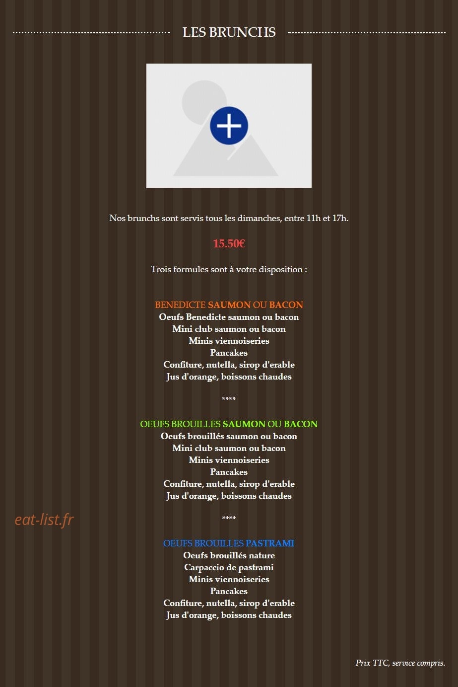Café du Temple — carte page 3