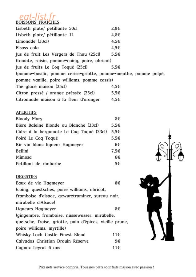 Café Mirabelle — carte page 6