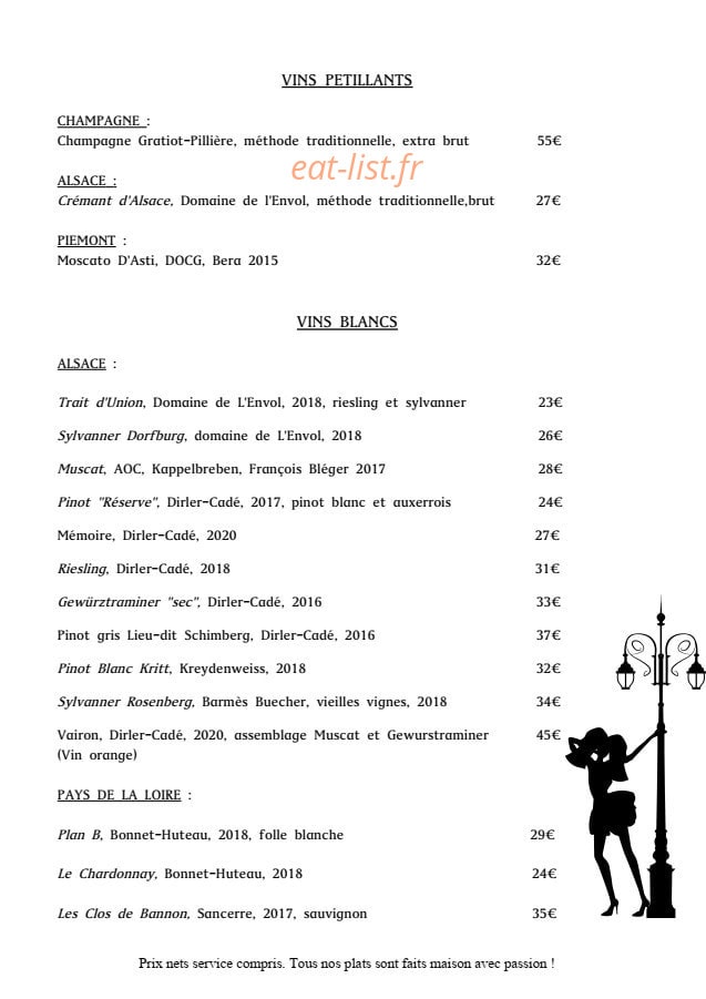 Café Mirabelle — carte page 7