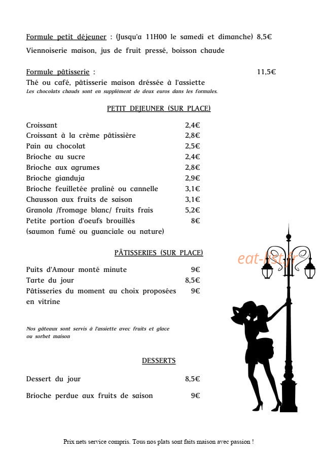Café Mirabelle — carte page 3