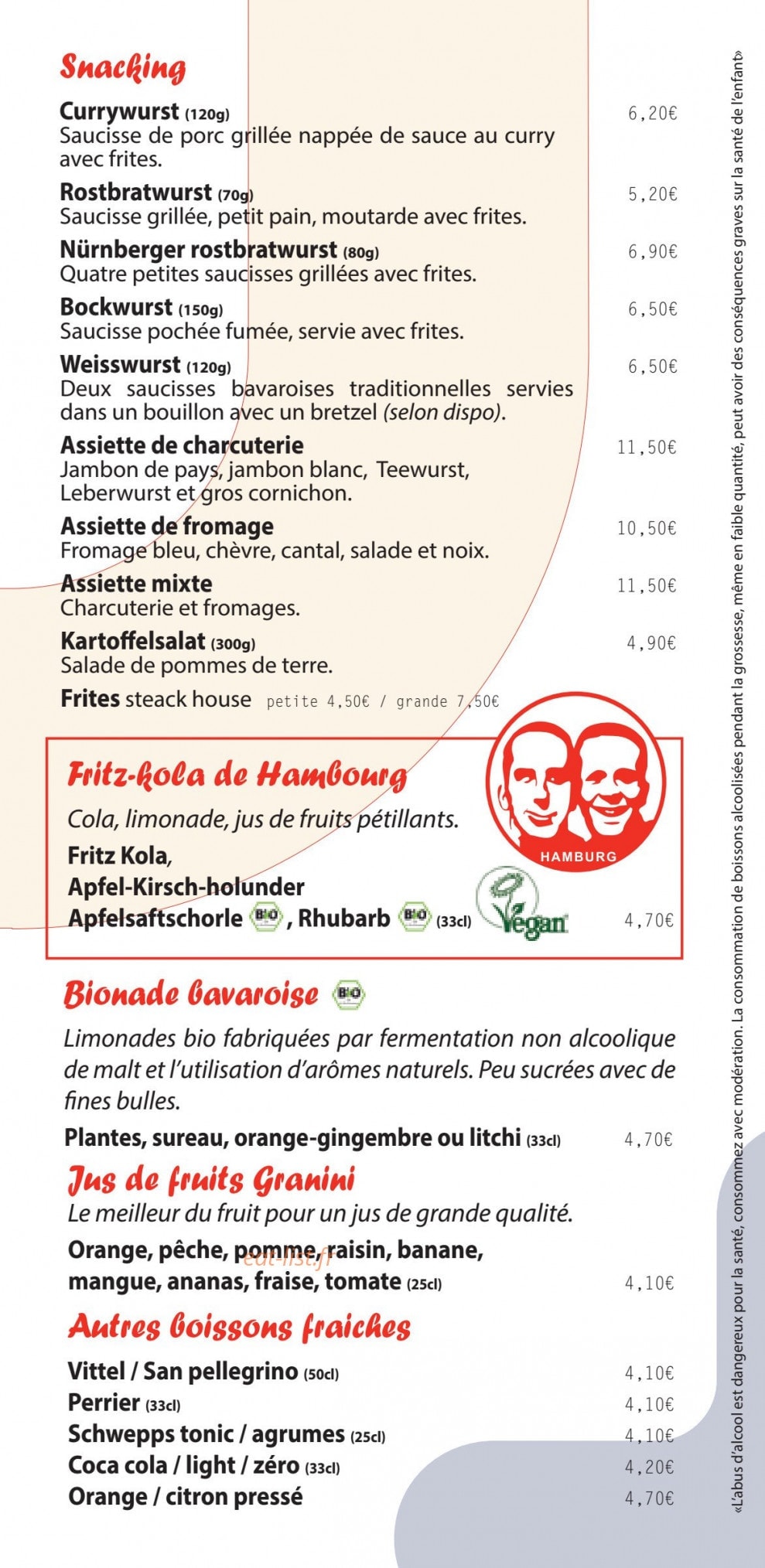 Café titon — carte page 5
