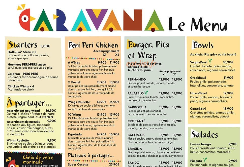 Caravana — carte page 1