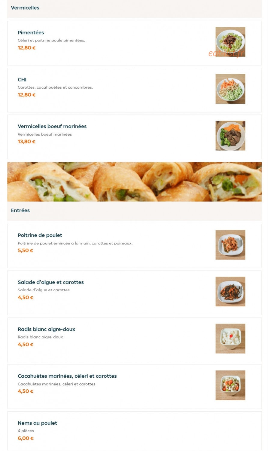 Chi Maisons Du Raviolis — carte page 4