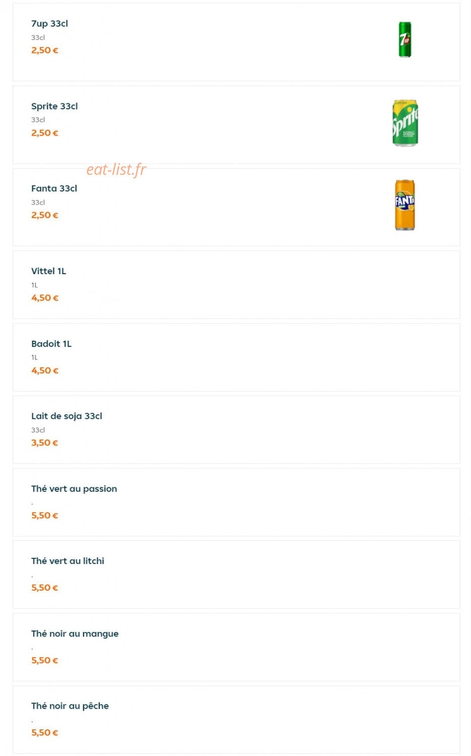 Chi Maisons Du Raviolis — carte page 7