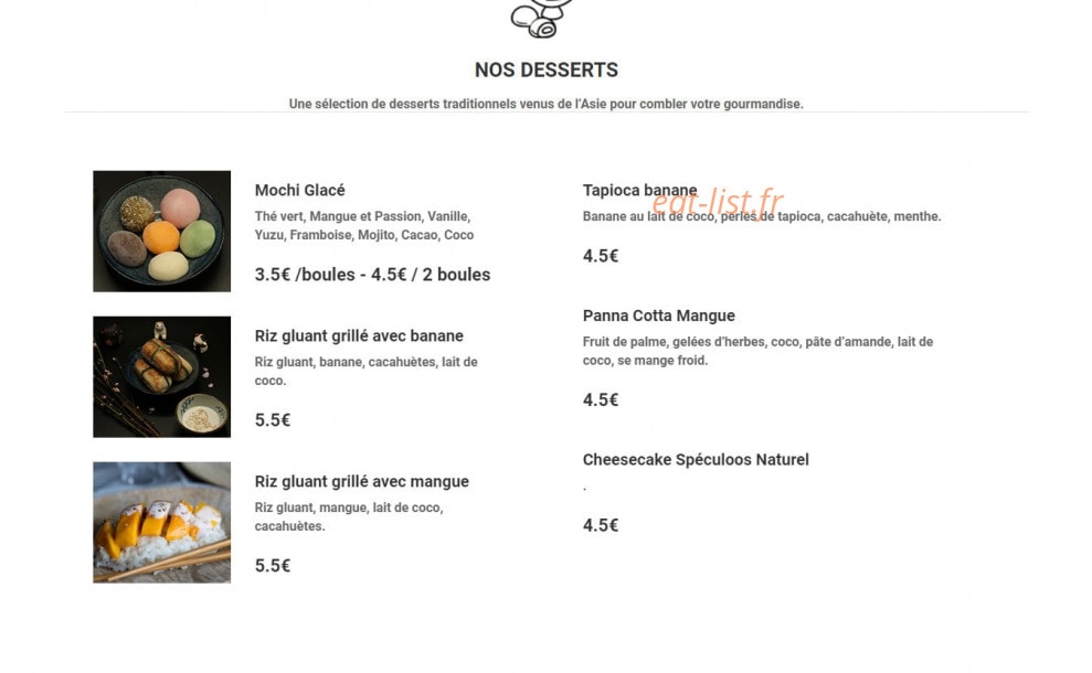 Chopsticks — carte page 5