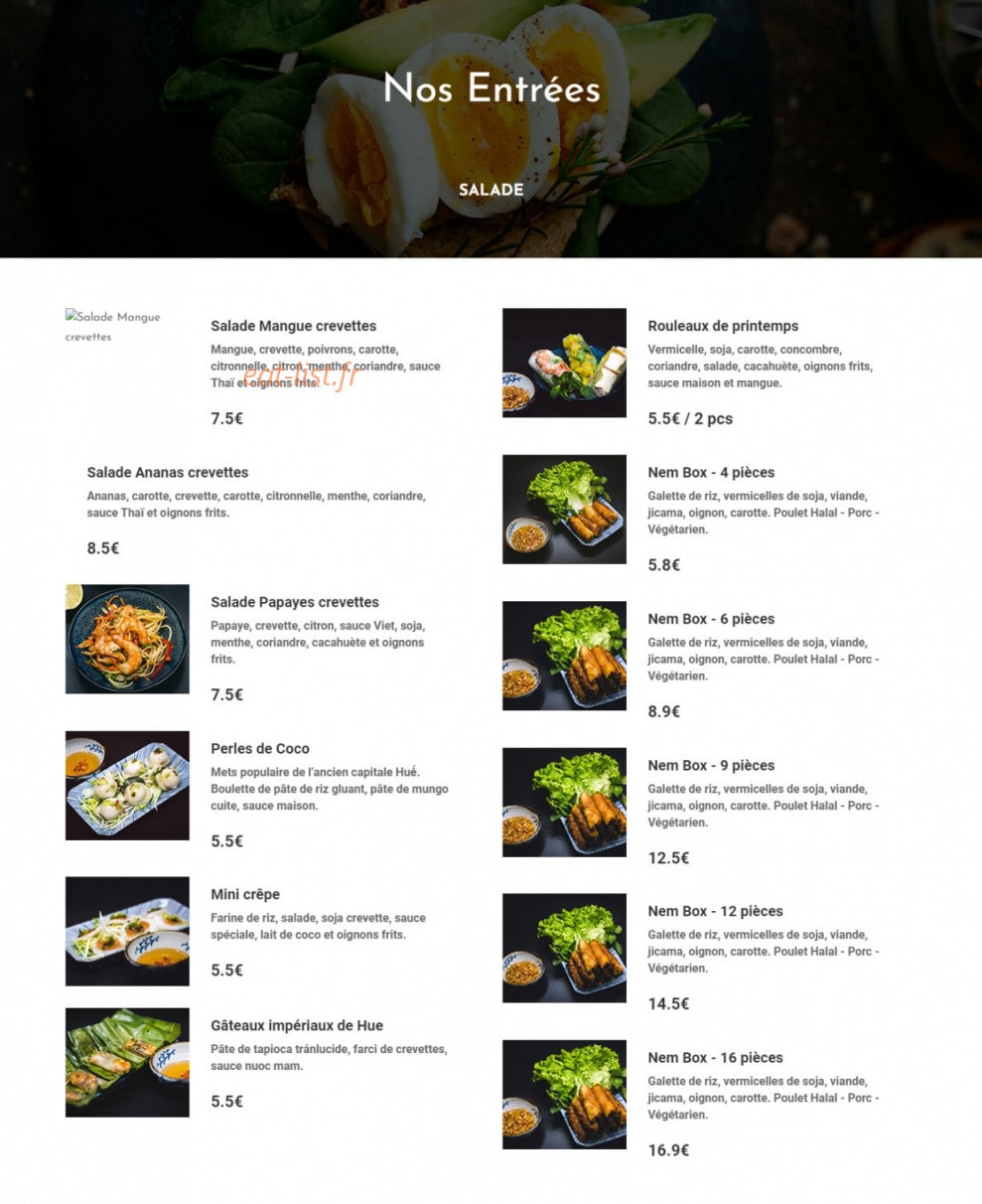 Chopsticks — carte page 1