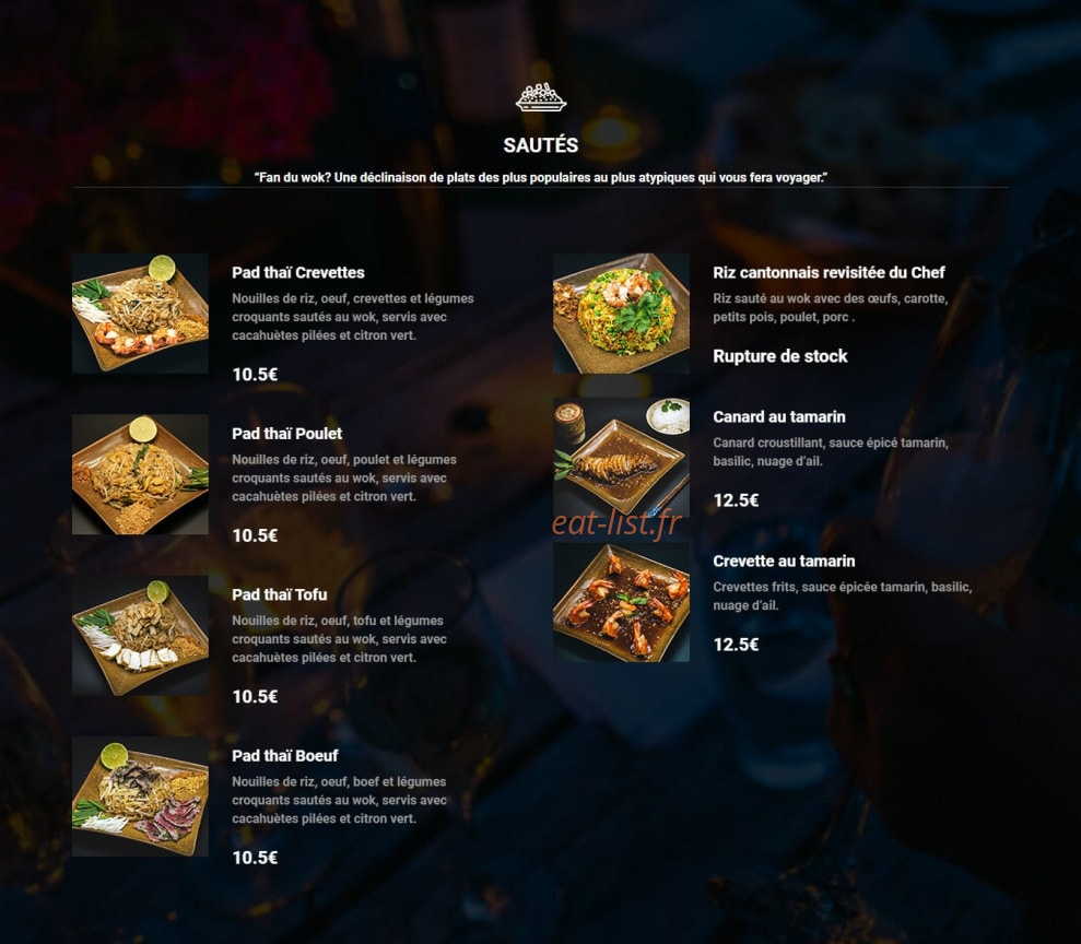 Chopsticks — carte page 3