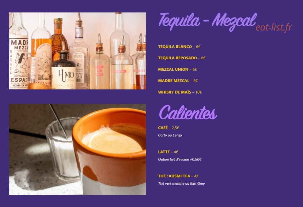 Chulita — carte page 4